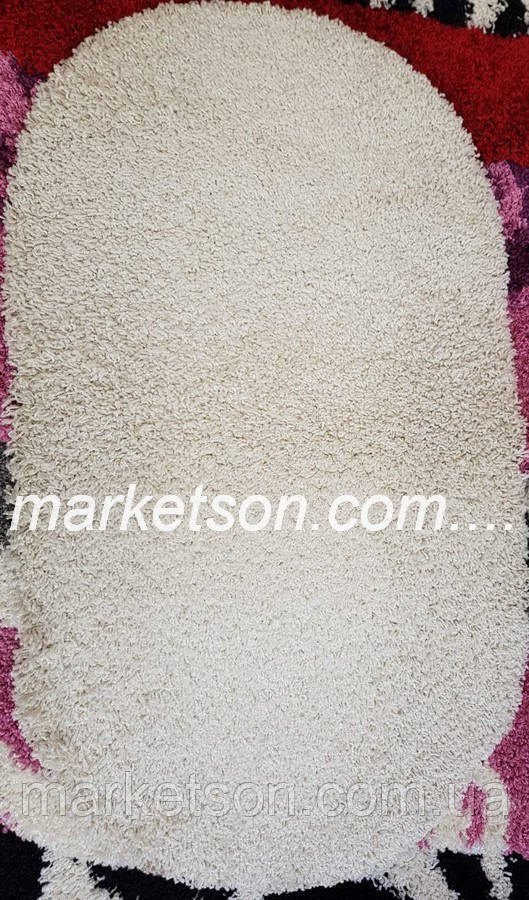 Килимок Shaggy 1х2 м. пухнастий із довгим ворсом. Туреччина.