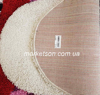 Килимок Shaggy 1х2 м. пухнастий із довгим ворсом. Туреччина., фото 2