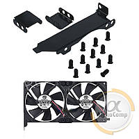 Кронштейн кріплення 2 кулерів PCI слот