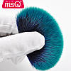 Набір кистей для макіяжу професійний MSQ Professional makeup brush set OWL зелений (10шт), фото 5
