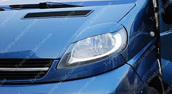 Вії Nissan Primastar (накладки на передні фари Нісан Примастар)