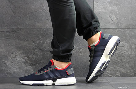 Чоловічі кросівки Adidas POD-S3.1, темно сині, фото 2