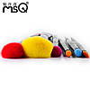 Набір кистей для макіяжу професійний MSQ Professional makeup brush set MultiColor чорний (6шт), фото 2