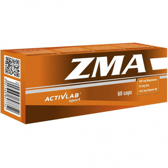 Бустер тестостерона Activlab ZMA (60 капс) зма активлаб - фото 1 - id-p929427145