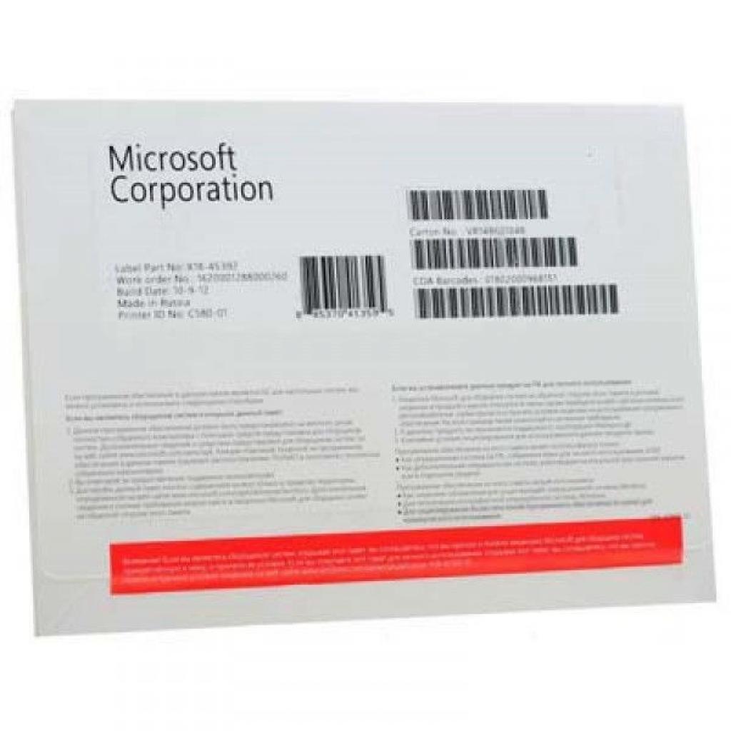 Microsoft Windows 7 Професійна CIS and GE Brand (FQC-01251)