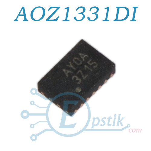 AOZ1331DI (AYOA) двоканальний інтелектуальний перемикач навантаження DFN14L