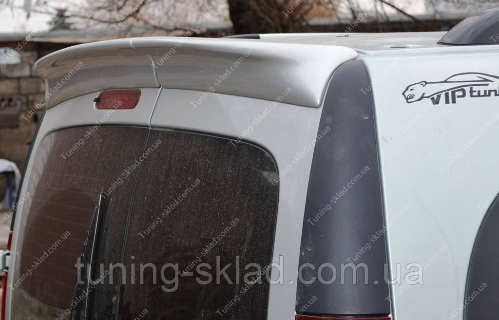 Спойлер Renault Kangoo 2 розпашечка (задній спойлер на Рено Кангу 2 дві двері), фото 1