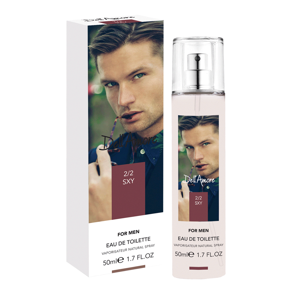 Чоловіча туалетна вода Fon Cosmetics dell'amore 2/2 Sxy 50 мл (3541290)
