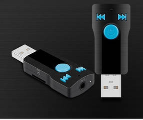 Bluetooth USB стерео AUX + microSD + гучний зв'язок + управління на корпусі пристрою