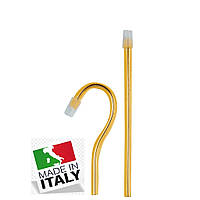 Слюновідсмоктувачі Стоматологічні PLUSS (Італия) - 100 шт/уп, жовті (зі знімним ковпачком)