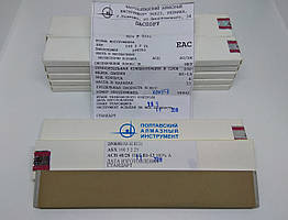 Алмазний брусок 150х25х5х2. Зерно 40/28 — чистове заточування. Зв'язка органічна