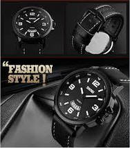 Класичні чоловічі годинники Skmei(Скмей) 9115 PROFI Black, фото 3