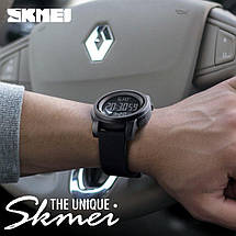 Спортивні чоловічі годинники Skmei 1257 Army Black, фото 2
