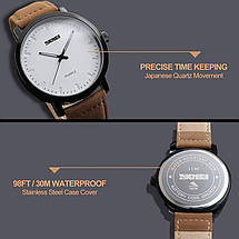 Класичні чоловічі годинники (Скмей)1196/Skmei PANERAI, фото 2