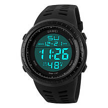 Cпортивний чоловічий годинник Skmei 1167 Tactic Black, фото 2