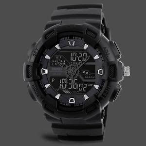 Спортивні чоловічі годинники Skmei (Скмей) 1189 Black Black, фото 2