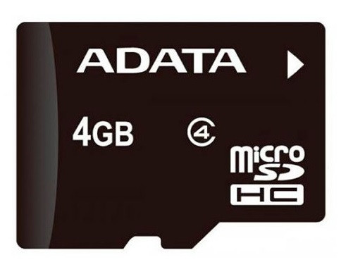 Micro SD 4GB/4 class Adata