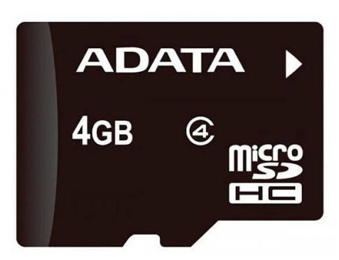 Micro SD 4GB/4 class Adata, фото 2