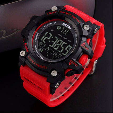 Спортивні Smart Skmei (Скмей) 1227 Red Camo, фото 2
