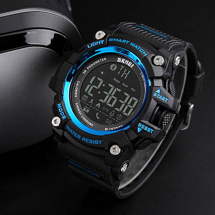 Спортивні годинник Smart !Skmei Smart Watcht 1227 Blue, фото 2