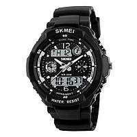 Cпортивные часы Skmei (Скмей) 0931 S-SHOCK Black