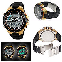 Спортивні годинник (Скмей) 1016 SHARK Gold, фото 3