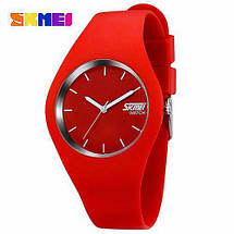 ОРИГИНАЛЬНЫЕ ЖЕНСКИЕ ЧАСЫ SKMEI (СКМЕЙ) 9068 RUBBER RED, фото 2