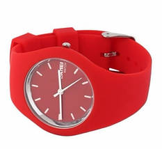 ОРИГИНАЛЬНЫЕ ЖЕНСКИЕ ЧАСЫ SKMEI (СКМЕЙ) 9068 RUBBER RED, фото 3