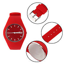 ОРИГИНАЛЬНЫЕ ЖЕНСКИЕ ЧАСЫ SKMEI (СКМЕЙ) 9068 RUBBER RED, фото 3