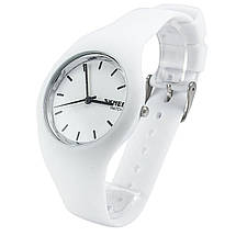 ОРИГІНАЛЬНІ ЖІНОЧІ ГОДИ SKMEI (СКМЕЙ) 9068 RUBBER WHITE, фото 2