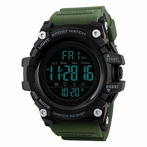 Оригінальні спортивні чоловічі годинники SKMEI (СКМЕЙ) 1384 Green