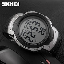 Спортивні чоловічі годинники Skmei (Скмей) 1068 Grey, фото 2
