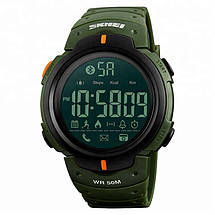 Спортивні чоловічі годинники Skmei(Скмей) 1301 Army green, фото 2