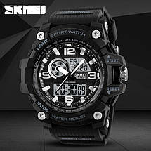 Спортивні годинник Skmei(Скмей) 1283 Disel Black, фото 2