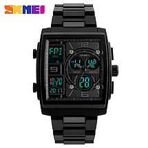 ОРИГІНАЛЬНІ СПОРТИВНІ ЧОЛОВІЧІ ГОДИННИКИ SKMEI (СКМЕЙ) Durable 1274 BLACK, фото 2