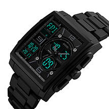 ОРИГІНАЛЬНІ СПОРТИВНІ ЧОЛОВІЧІ ГОДИННИКИ SKMEI (СКМЕЙ) Durable 1274 BLACK, фото 3