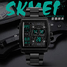 ОРИГІНАЛЬНІ СПОРТИВНІ ЧОЛОВІЧІ ГОДИННИКИ SKMEI (СКМЕЙ) Durable 1274 BLACK, фото 2