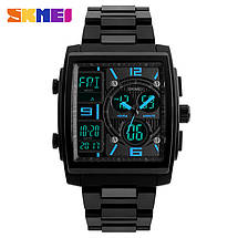 ОРИГІНАЛЬНІ СПОРТИВНІ ЧОЛОВІЧІ ГОДИННИКИ SKMEI (СКМЕЙ) Durable 1274 Blue, фото 2