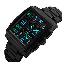 ОРИГІНАЛЬНІ СПОРТИВНІ ЧОЛОВІЧІ ГОДИННИКИ SKMEI (СКМЕЙ) Durable 1274 Blue, фото 3