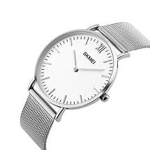 Оригінальні класичні жіночі годинники !Skmei 1182 Cruize II Silver, фото 2