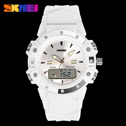 ОРИГІНАЛЬНІ ЖІНОЧІ ГОДИННИКИ SKMEI (СКМЕЙ) EASY II 0821 White, фото 2