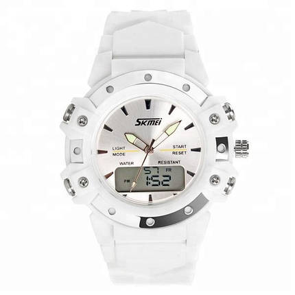 ОРИГІНАЛЬНІ ЖІНОЧІ ГОДИННИКИ SKMEI (СКМЕЙ) EASY II 0821 White, фото 2