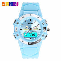 ОРИГІНАЛЬНІ ЖІНОЧІ ГОДИННИКИ !SKME (СКМЕЙ) EASY II 0821 Blue, фото 2