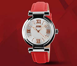 Оригінальні жіночі годинники SKMEI (СКМЕЙ) Elegant 9075 Red, фото 3