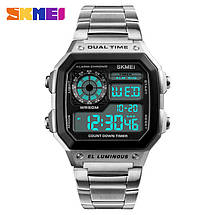 Класичні годинник Skmei(Скмей) Ripple Silver 1335, фото 3