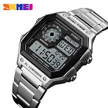 Класичні годинник Skmei(Скмей) Ripple Silver 1335, фото 2