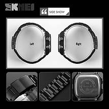 Класичні годинник Skmei(Скмей) Ripple Black 1335, фото 3