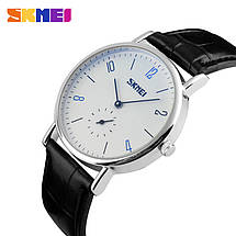 Класичні чоловічі годинники SKMEI(СКМЕЙ) Black white men 9120, фото 3