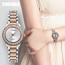 Жіночі годинники ! Skmei(Скмей) 1262 Rose Gold, фото 2