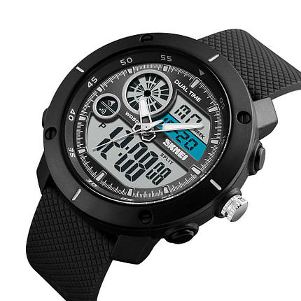 Спортивні чоловічі годинники Skmei (Скмей) 1361 Black, фото 2
